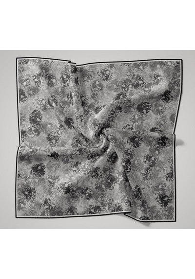 Silk Home Soft Eşarp 73095-15 Gri, Füme, Gümüş, Siyah