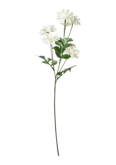 Ikea Smycka Yapay Çiçek, Beyaz, 66 Cm, İç-dış Mekan Yıldız Çiçeği