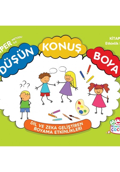 Scamper Metodu Ile Düşün Konuş Boya 3'lü Set