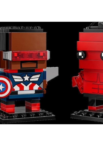 Lego 40668 Kaptan Amerika Ve Red Hulk Figürleri