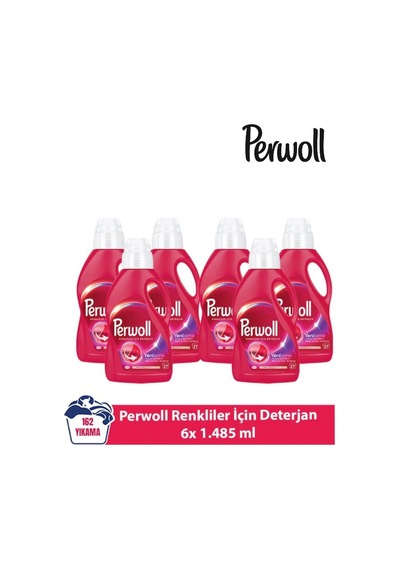 Perwoll Yenileme Renkliler 6x 1.485 Ml 162 Yıkama set-hnkdtj-5229-6178 1400 ML