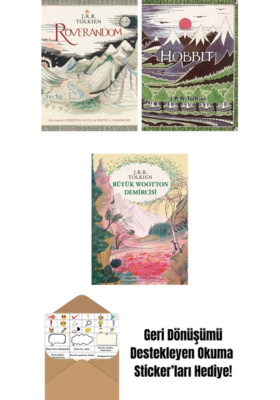 Roverandom Özel Ciltli Baskı + Hobbit Özel Ciltli Baskı + Büyük Wootton Demircisi Özel Ciltli Baskı
