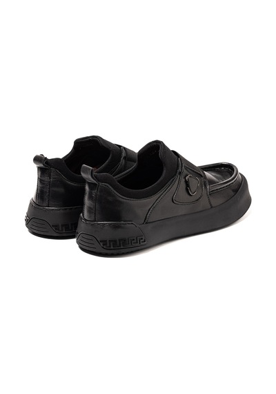Black Safari + Black Stretch Sneaker Erkek Ka-26y-alfa5426 John May Munıh Shoe
