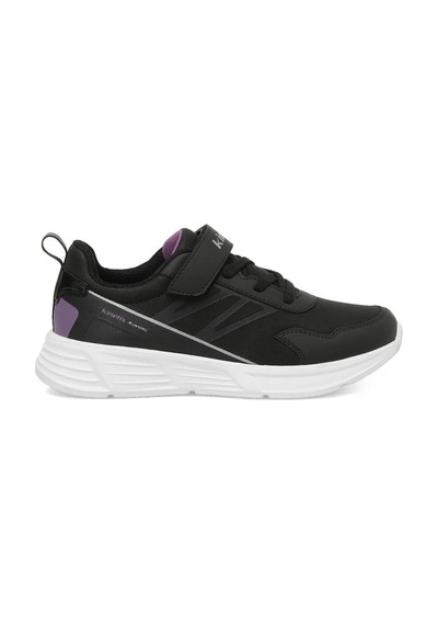 Kinetix 101741864 Rugos Pu J Siyah-mor Gümüş Kız Çocuk Spor Ayakk Siyah