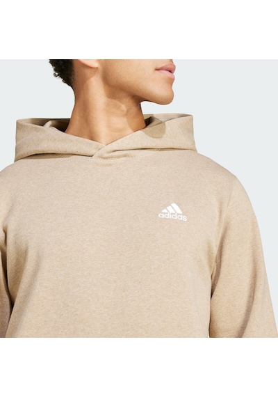 Adidas Multi Seasonal Essentials Mélange Erkek Kapüşonlu Üst-7648 Bej