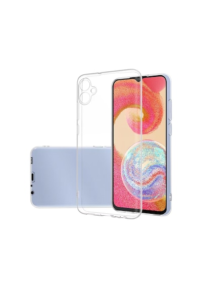 Zore Galaxy Uyumlu A04e Kılıf Msra Süper Silikon Kapak - Renksiz Renksiz