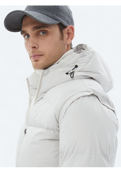 Kip Taş Regular Fit Casual Dokuma Mont Taş Rengi -