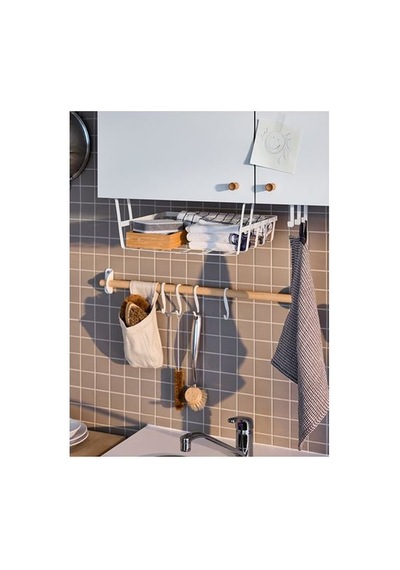 Ikea Pålycke Asılabilir Dolap Düzenleyici, Beyaz, 36x26x14 Cm