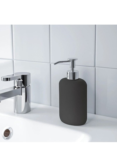 Ikea Ekoln Sıvı Sabunluk 300 Ml 4 X 8 X 18 Cm Koyu Gri