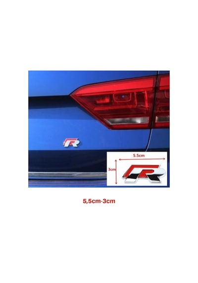 Vw R Kırmızı Bagaj Arma
