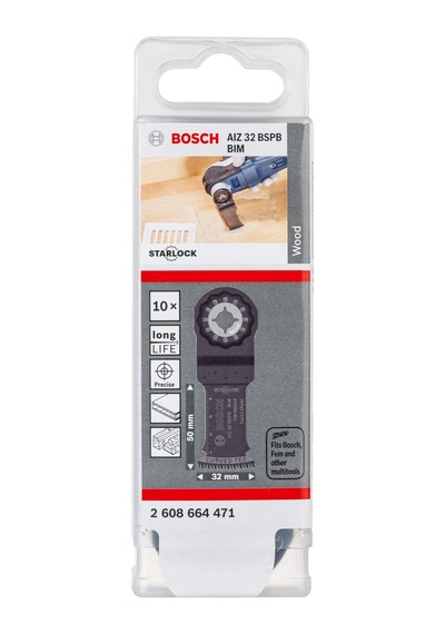 Bosch Çok Fonksiyonlu Aletler İçin Aız 32 Bspb Bıçak