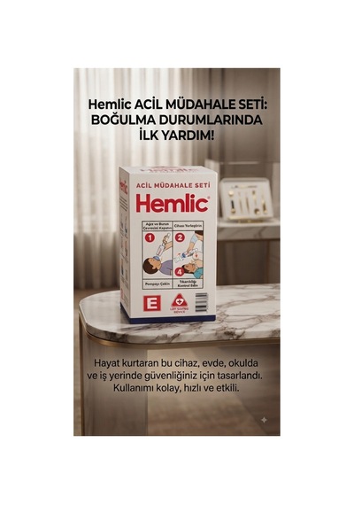 Heimlich Kiti Hemlic Pompasi Hemlik Pompasi 2si Bir Arada