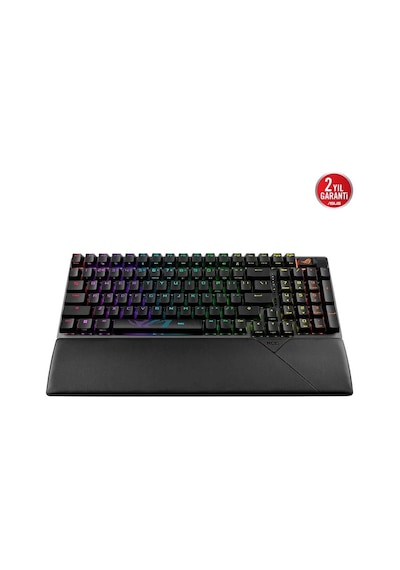 Asus Rog Strix Scope Iı 96 Wireless Nx Snow Switch Mekanik Rgb Gaming İngilizce Klavye