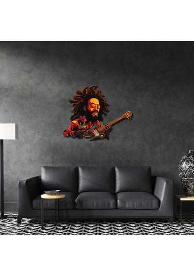 Bob Marley Metal Tablo