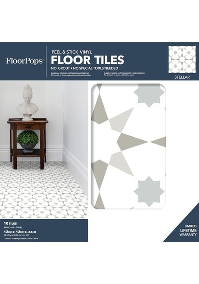 Floorpops Fp2952 Stellar Peel & Stick Yer Karosu, Çok Renkli