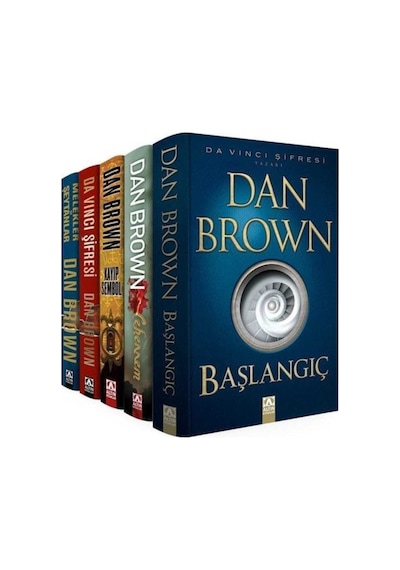 Dan Brown-Set-Robert Langdon Serisi-5 Kitap Takım - Dan Brown