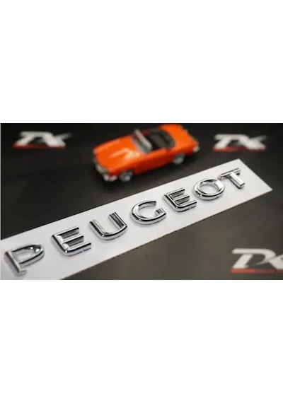 Peugeot Ve Bipper Krom Bagaj Yazısı Seti