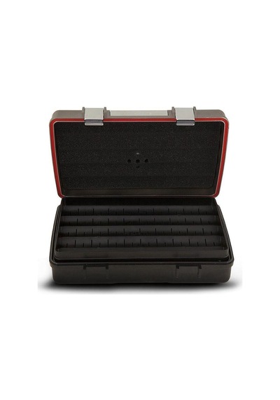 Akmanlarlaser Lubinski Humidor Seyahat Tipi Puro Kutusu Siyah - Gümüş
