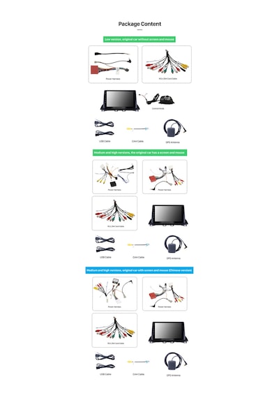 Mazda 3 2014+ Multimedya Navigasyon Usb Kamera Carplayer 4 Ram
