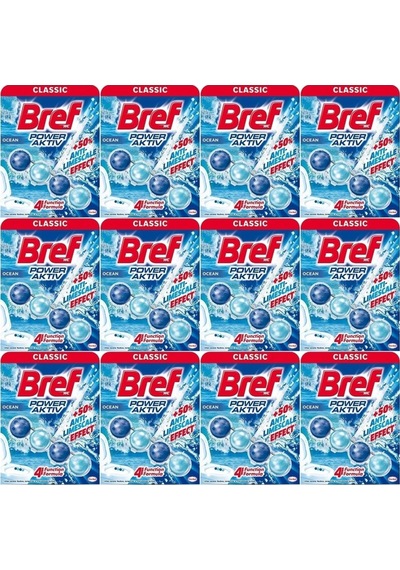 Power Aktiv Klozet Bloğu Okyanus Kokulu 12 Li Set 12pk 1