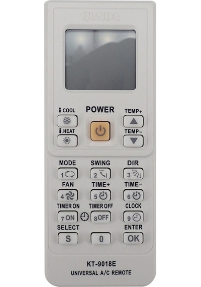 Klima Kumanda Akıllı Kt-9018e