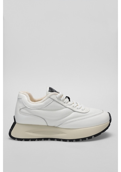 Lufian Sıa Kadın Sneaker Ayakkabı Beyaz Beyaz 122230016100500 Beyaz