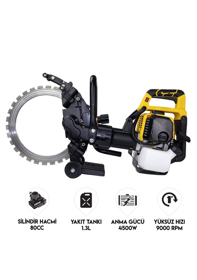 Dawreek GS0018 Benzinli Duvar Kesme