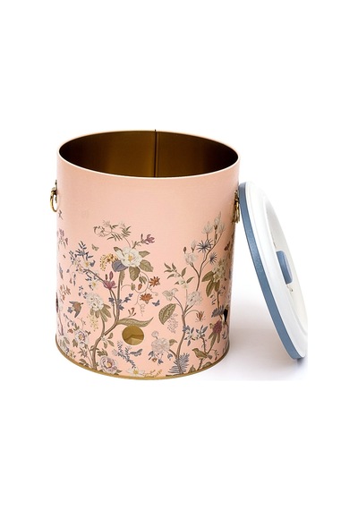 Botanica Pink Desenli Metal Patateslik, 22.5 X 24 Cm, 9 Lt