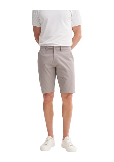 Cazador Slim Fit Bermuda Kısa Dar Paça Şort Gri