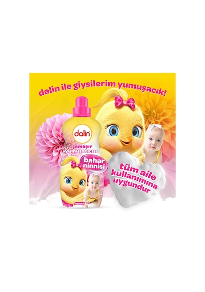 Sıvı Yumuşatıcı Bahar Ninnisi 1500 Ml 3 Adet