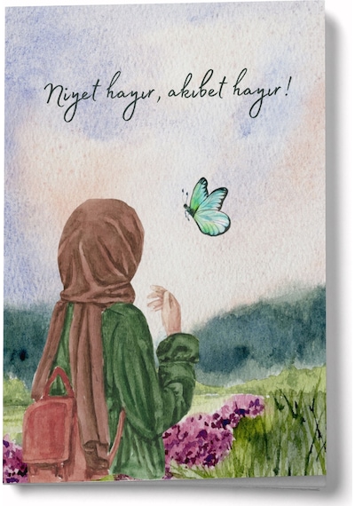 Niyet Hayır Akıbet Hayır Mini Defter Çok Renkli
