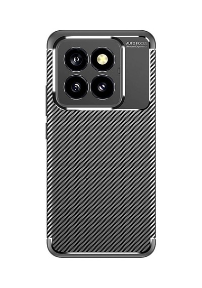 Zore Mi 14 Pro Kılıf Omsy Negro Silikon Kapak - Siyah