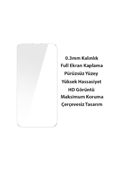 Baseus Glitter Apple Uyumlu iPhone 14 Pro Max Silikon Kilif + Ekran Koruyucu 560751361