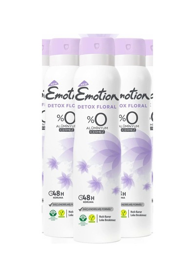 Detox Floral Deodorant 3x150ML