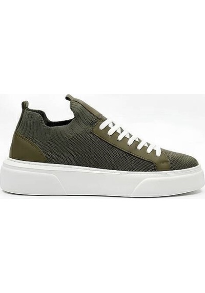Daytex 1111-1 Erkek Full Triko Neolit Taban Sneaker Haki