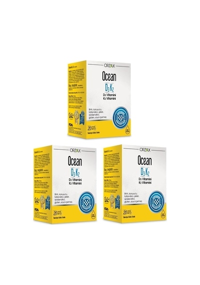 D3k2 Damla 20 Ml 3 Lü Paket