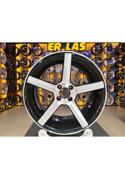 4 Adet Sato-405 8 17 4 100 Et35 Black Mack Jant Revize Edilmiş Takım