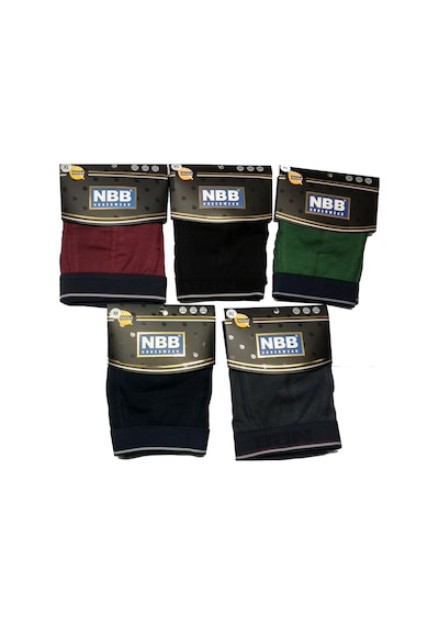 Nbb 735 3 Lü Paket Erkek Penye Modal Boxer Karışık Koyu Renk