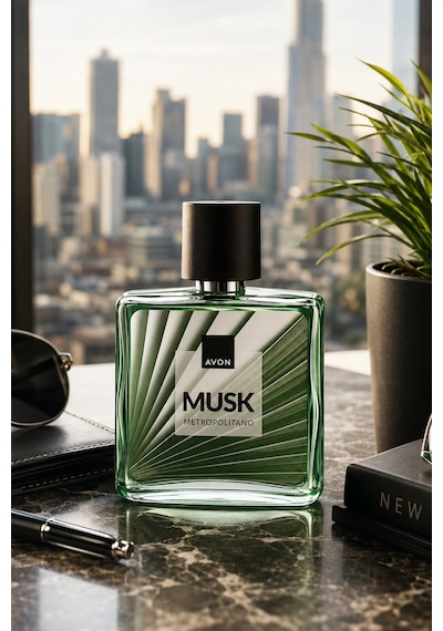 Avon Musk Metropolitano Erkek Parfüm EDT 3 x 75 ML