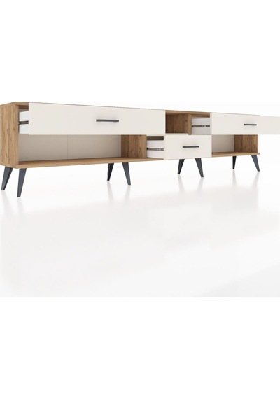 Arges Tv Ünitesi Tek Raflı 3 Çekmeceli 220x30x51 Çam-aytaşı Aytası/aytası - Atlas Çam Arges Tv Ünitesi Tek Raflı 3 Çekmeceli 220x30x51 Çam-aytaşı Aytası/aytası - Atlas Çam