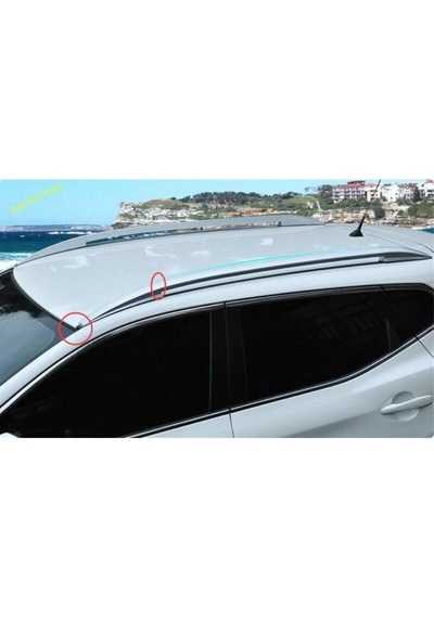 Nissan Qashqai Tavan Kenar Rayı Çıtası Oem Krom 2014-2021 8v