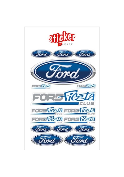 Stickermarket Araç Sticker  Seti