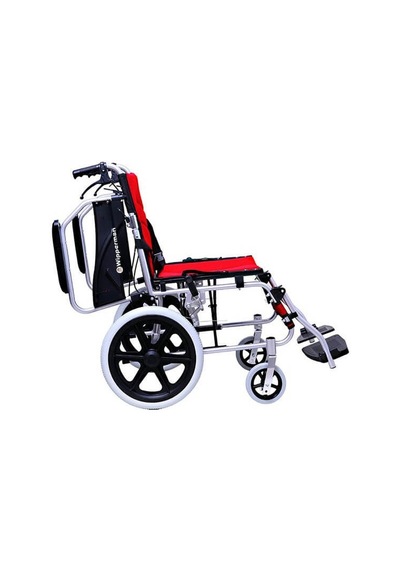 Wipperman Medikaltec W 206 Frenli Katlanabilir Sandalye, Kırmızı