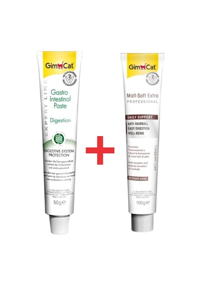 Gimcat Soft Extra Malt 100 G + Gimcat Gastrointestinal 50 G