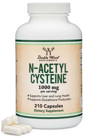 Double Wood N-acetyl Cysteine N.a.c 210 500 Mg Capsul