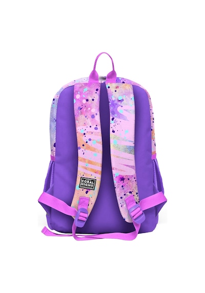 Coral High Kids Pembe Mor Fashion Girl Desenli Okul Sırt Çantası 23755 Coral High Kids Pembe Mor Fashion Girl Desenli Okul Sırt Çantası 23755