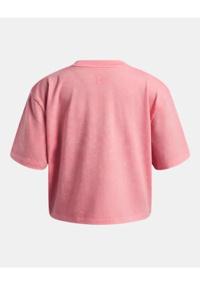 Under Armour Ua Rıval Wash Ss Kız Çocuk Crop Kısa Tişört 6011673 6011673 600 600