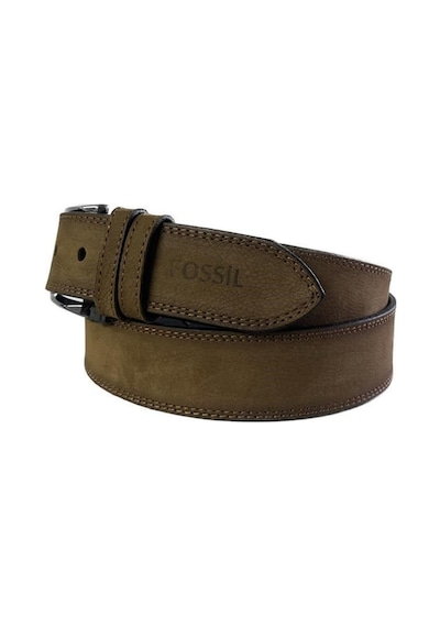 Fossil Taba Renk Desenli Hakiki Deri Spor Erkek Kemeri 4cm-105cm Taba