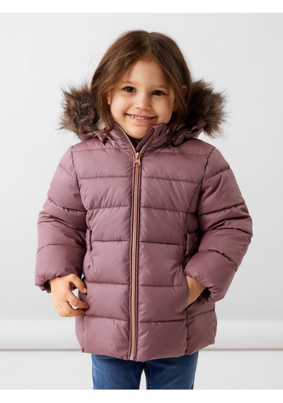Name It Kapüşonlu Gülkurusu Kız Çocuk Mont 13218451 001