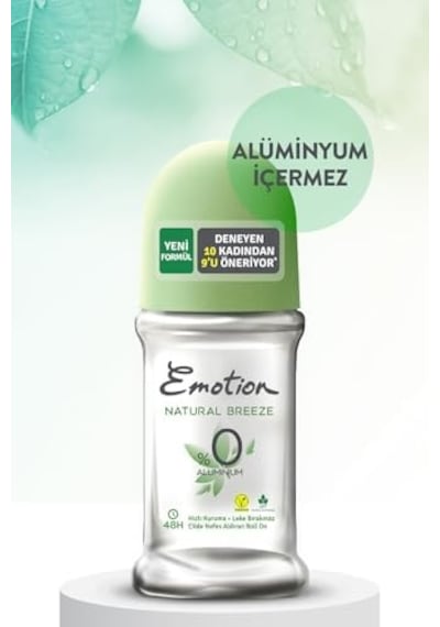 Emotıon Natural Breeze Roll On, 50 Mililitre